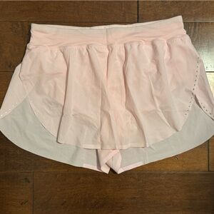 Lululemon Athletica Strawberry Milkshake Pink Athletic Shorts